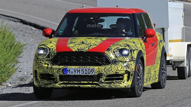 曝新Mini Countryman最新谍照 尺寸再扩大